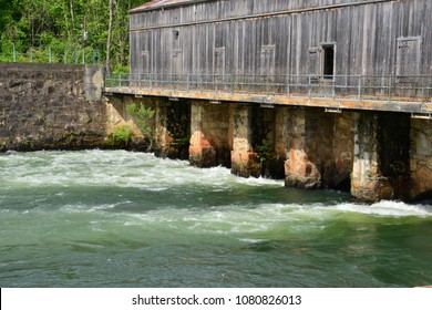 The Augusta Canal At Augusta In Georgia