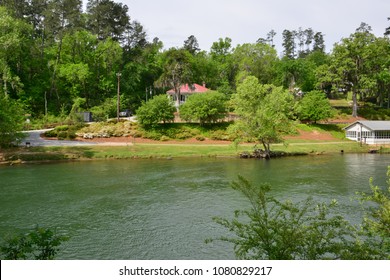 Augusta Canal At Augusta In Georgia