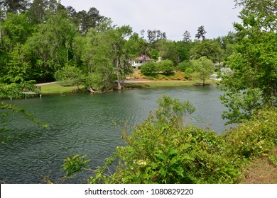 Augusta Canal At Augusta In Georgia