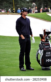 AUGUSTA, GA - APR 7: Adam Scott At 2009 Masters Golf Tournament In Augusta, GA On April 7, 2009.