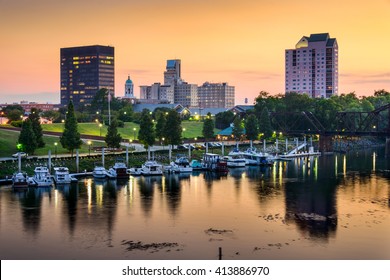 Augusta, Georgia, USA Downtown Skyline.