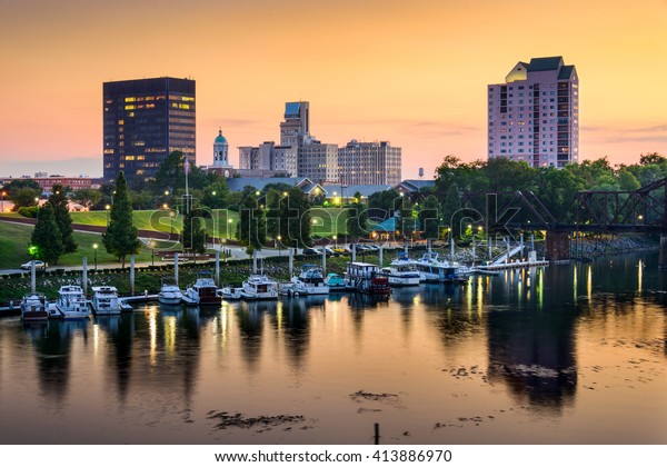 Augusta Georgia Usa Downtown Skyline Stock Photo 413886970 | Shutterstock