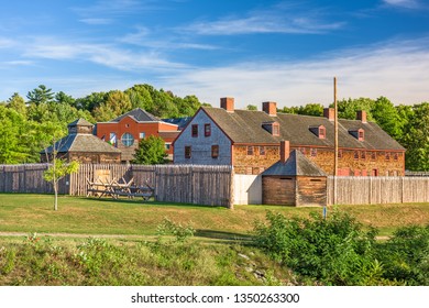 Augusta  Maine  USA historic old forts 