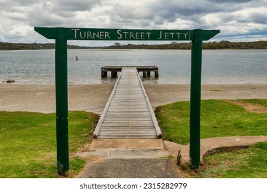 Augusta's Jetty is the 'Old Town Jetty'  It is popular point for launching kayaks   canoes    also great spot to sit   enjoy bit fishing picnic under the Peppermint tree 