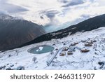 Auli is a Himalayan ski resort and hill station in the north Indian state of Uttarakhand