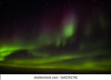 Aurora Australis Over The South Pole Telescope And IceCube Neutrino Observatory