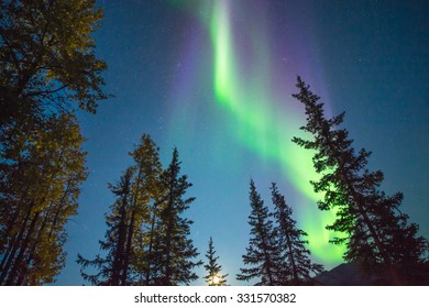 Aurora Borealis In Brooks Range