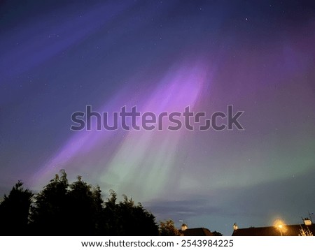Aurora Borealis burst across Strabane sky