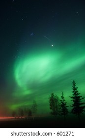 Aurora Borealis near Fairbanks, AK