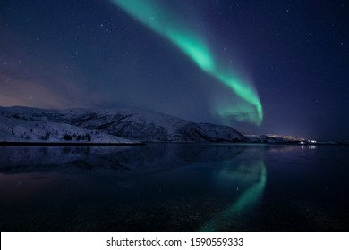 Aurora Of Norway Tromso In Winter