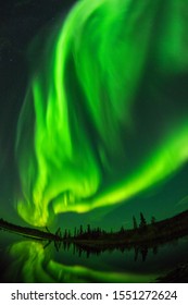 Aurora Outside Of Yellowknife, Canada