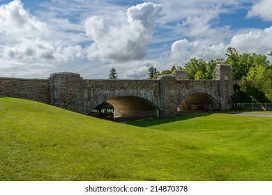 Ausable Chasm Stone Bridge New York