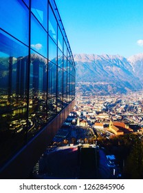 Ausblick Bergiselschanze In Innsbruck 