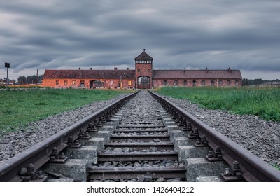 Auschwitz Concentration Camp In Occupied Poland During World War II And The Holocaust.