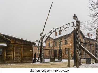 Auschwitz Entrance Gate