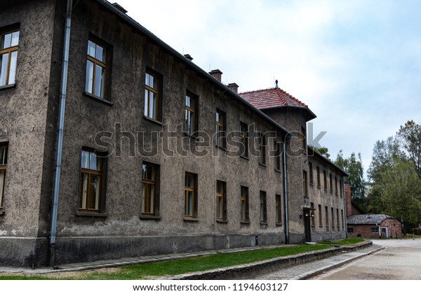 Auschwitz Poland 04 Holocaust Memorial Museum Stock Photo Edit