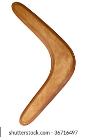 Aussie Boomerang Natures Return Ticket In Wood