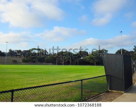 Aussie rules countryside 
