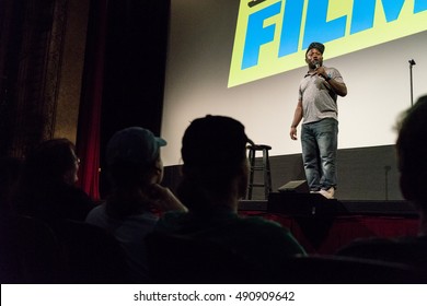 AUSTIN - MARCH 17, 2016: Comedian Hannibal Buress Performs Stand Up Comedy At A SXSW Event In Austin, Texas.