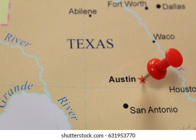 Austin Pinned On The Map.