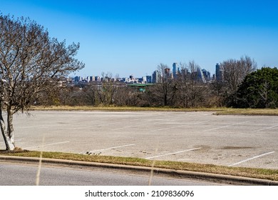 Austin Skyline From Barton Creek Mall