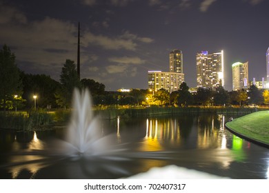 Austin Skyline At Night
