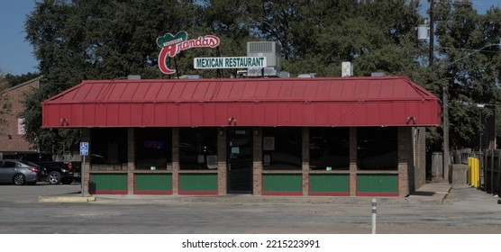 Austin, Texas – 11 October 2022 The Taquerias Arandas Mexican Food Restaurant In South Austin