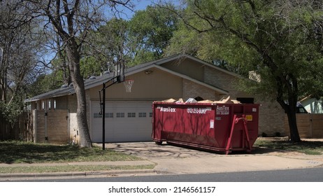 Austin, Texas - 2 April 2022 Spring Is A Popular Time For Home Remodeling