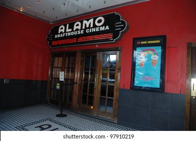 AUSTIN, TEXAS - MAR 9: SXSW 2012 On March 9, 2012 In Austin, Texas. Alamo Drafthouse Cinema Theater Was Major Screening Place For New Movies.