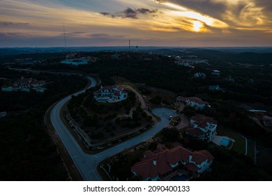 Austin Texas Sunset Over West Lake