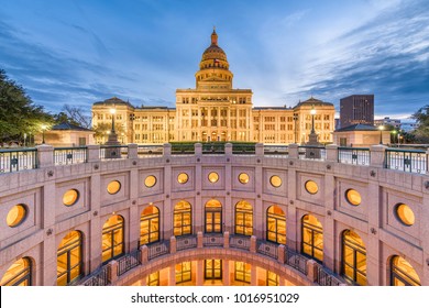 Austin, Texas, USA at the Texas State Capitol.