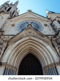 Austin, TX, USA 11-11-2021 St Mary Catholic Cathedral