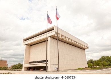 AUSTIN, USA - APR 10, 2016: The Lyndon Baines Johnson Library And Museum.  Texas, United States