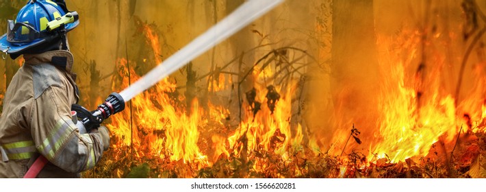 Australia bushfires, The fire is fueled by wind and heat. - Shutterstock ID 1566620281