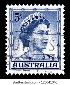 Australia Circa 1959 Stamp Printed Australia Stock Photo 125041340 ...