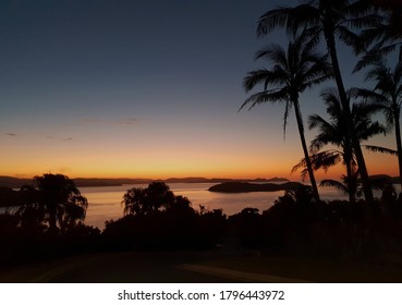 Australia Hamilton Island Golden Sunset 