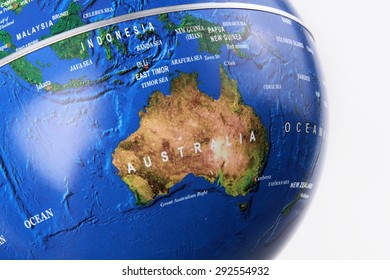 Australia, Map, Globe.