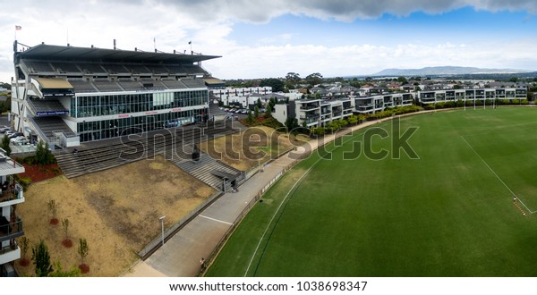 AUSTRALIA, MELBOURNE - FEBRUARY 25, 2018:\
Ricoh Centre is a state-of-the-art training and administrative\
facility for the Hawthorn Hawks Football\
club.