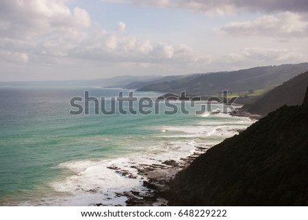 Similar – Image, Stock Photo An Apostle, Great Ocean Road