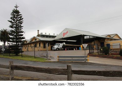 AUSTRALIA, NEW SOUTH WALES, BEGA - AUGUST 22, 2016: Building of the Bega Cheese Company