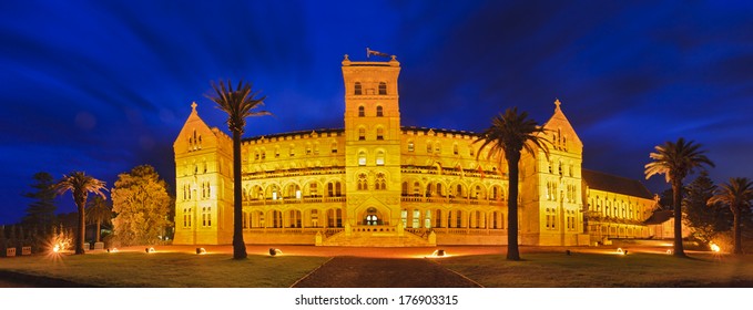 Australia NSW Manly International College Of Management Main Palace As Shot At The Great Gatsby Movie At Sunset