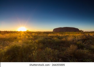 Australia Outback Landscape.