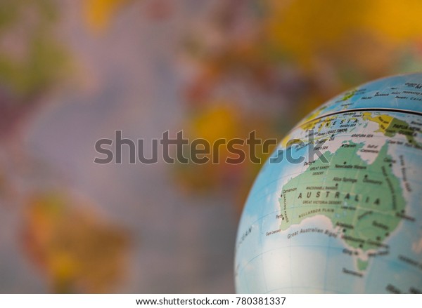 Australiamap On Globe Earth Map 600w 780381337 