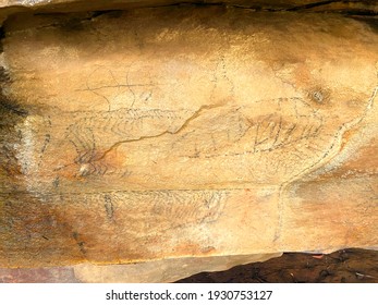 Australian Aboriginal Artwork in a cave