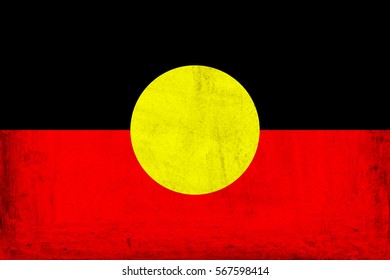 Australian Aboriginal Flag.