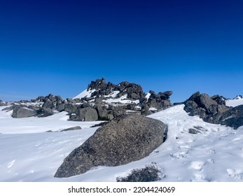 The Australian Alps In Winter