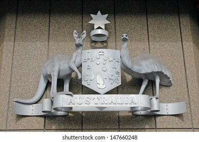 Australian Coat Of Arms, Sydney, Australia