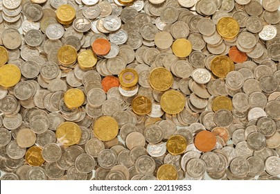 Australian coins, the background