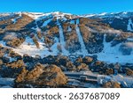 Australian Colin Forest Mountain Snow Mountain Ski Resort View