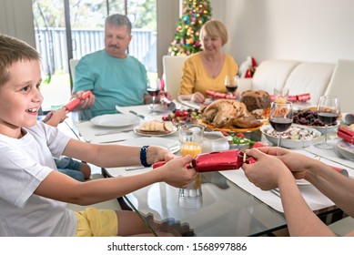 Australian Family Christmas Dinner And Celebration